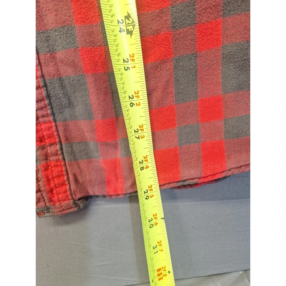 Kavu Flannel Shirt Men's Large Buffalo Plaid‎ Outdoor Lumberjack Camping Hiking